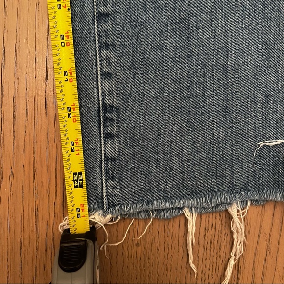 MOTHER the Insider ankle fray denim size 27 - Picture 9 of 13